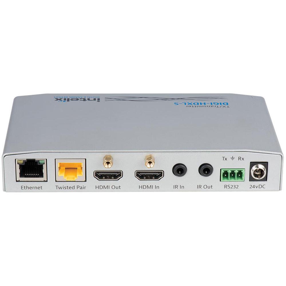 Intelix HDMI Extender Transmitter Unit over HDBaseT with Ethernet, RS232, Bi-Directional IR, and PoE