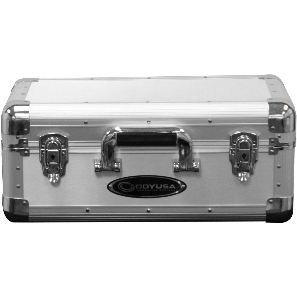 Odyssey Innovative Designs KCD200SIL Silver KROM 200 CD Case