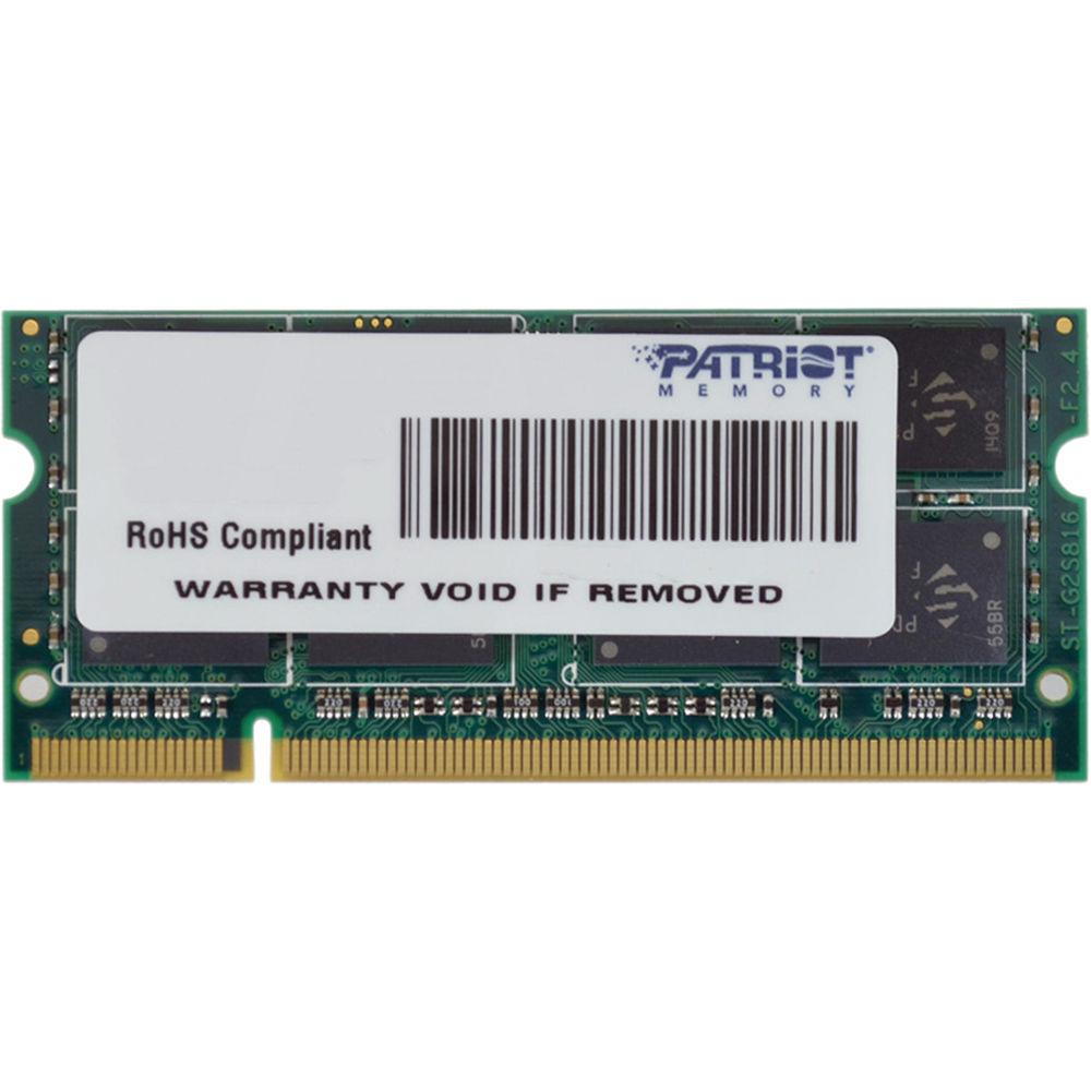 Patriot 2GB Signature Series DDR2 800 MHz SO-DIMM Memory Module