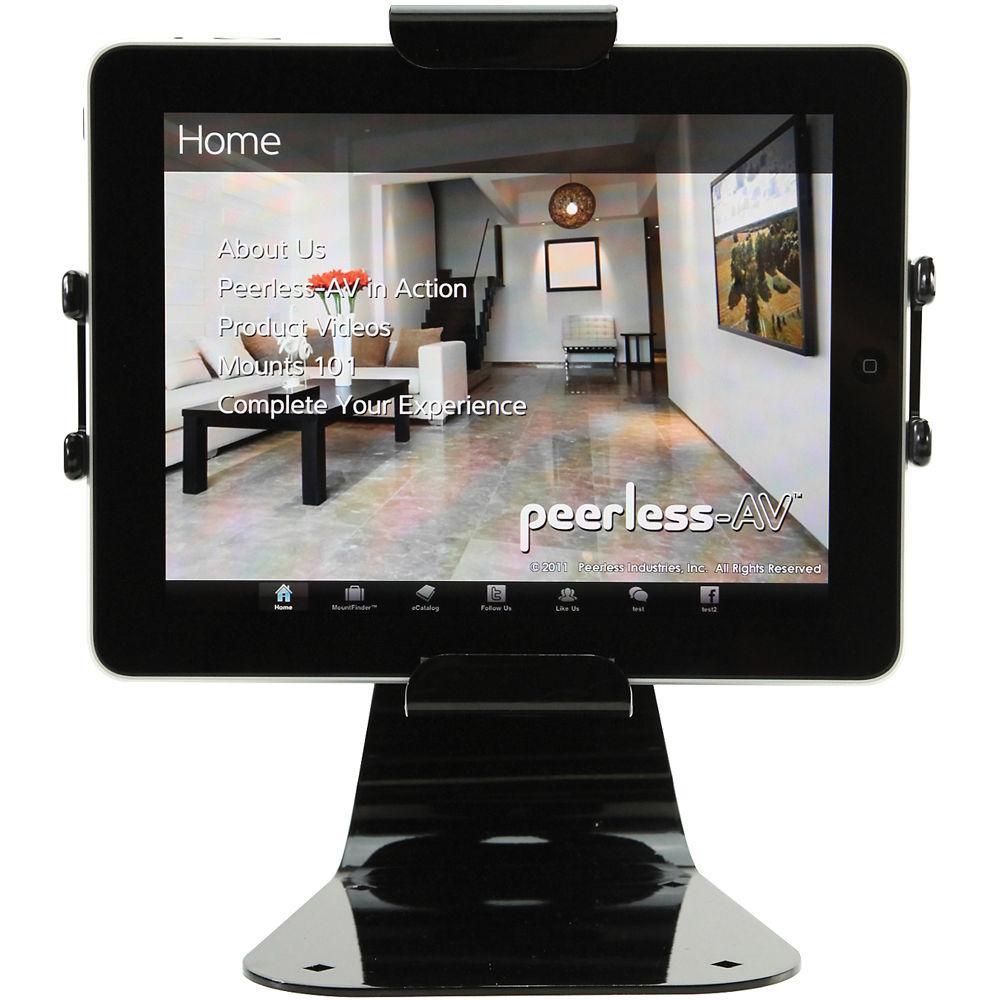 Peerless-AV PTM400S Universal Desktop Tablet Mount with Security Hardware