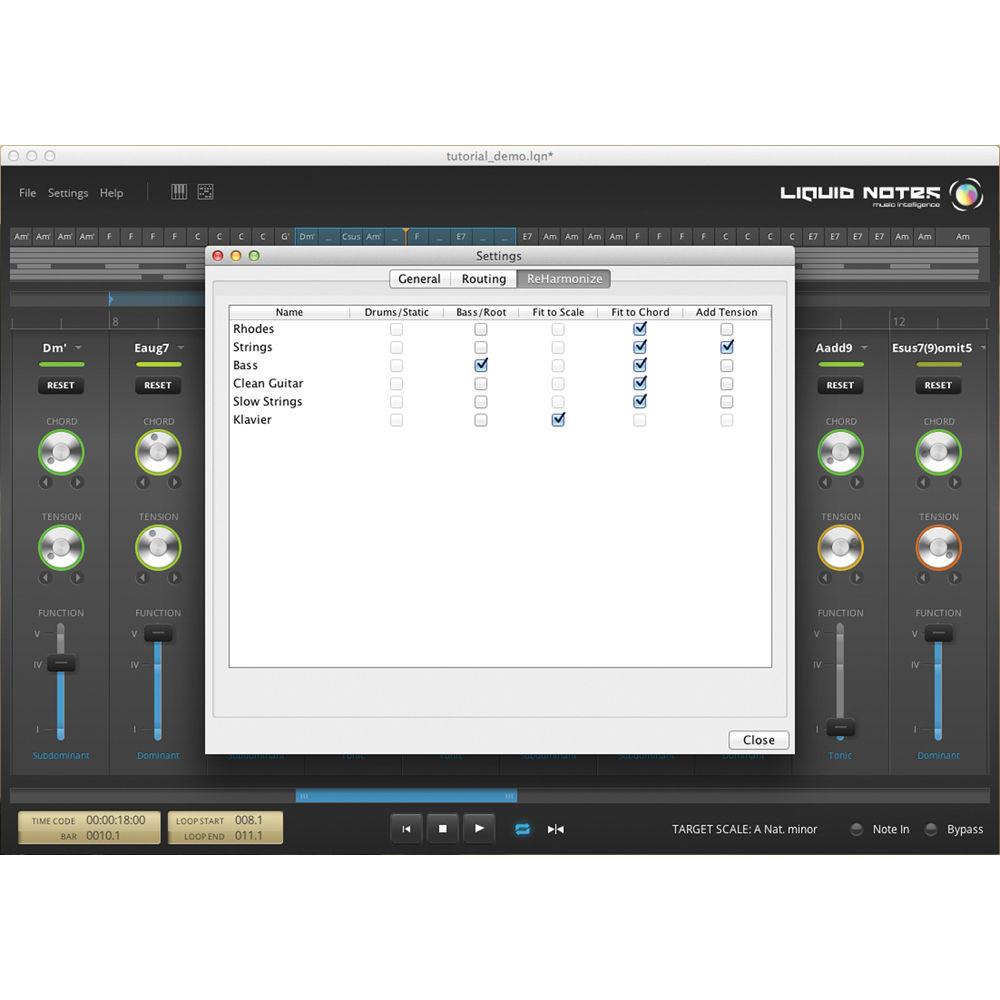 Re-Compose Liquid Notes - Songwriting and Performance Assistant Software, Re-Compose, Liquid, Notes, Songwriting, Performance, Assistant, Software