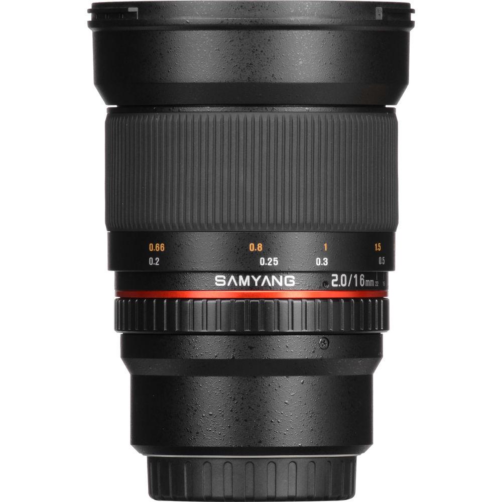 Samyang 16mm f 2.0 ED AS UMC CS Lens for Sony E Mount