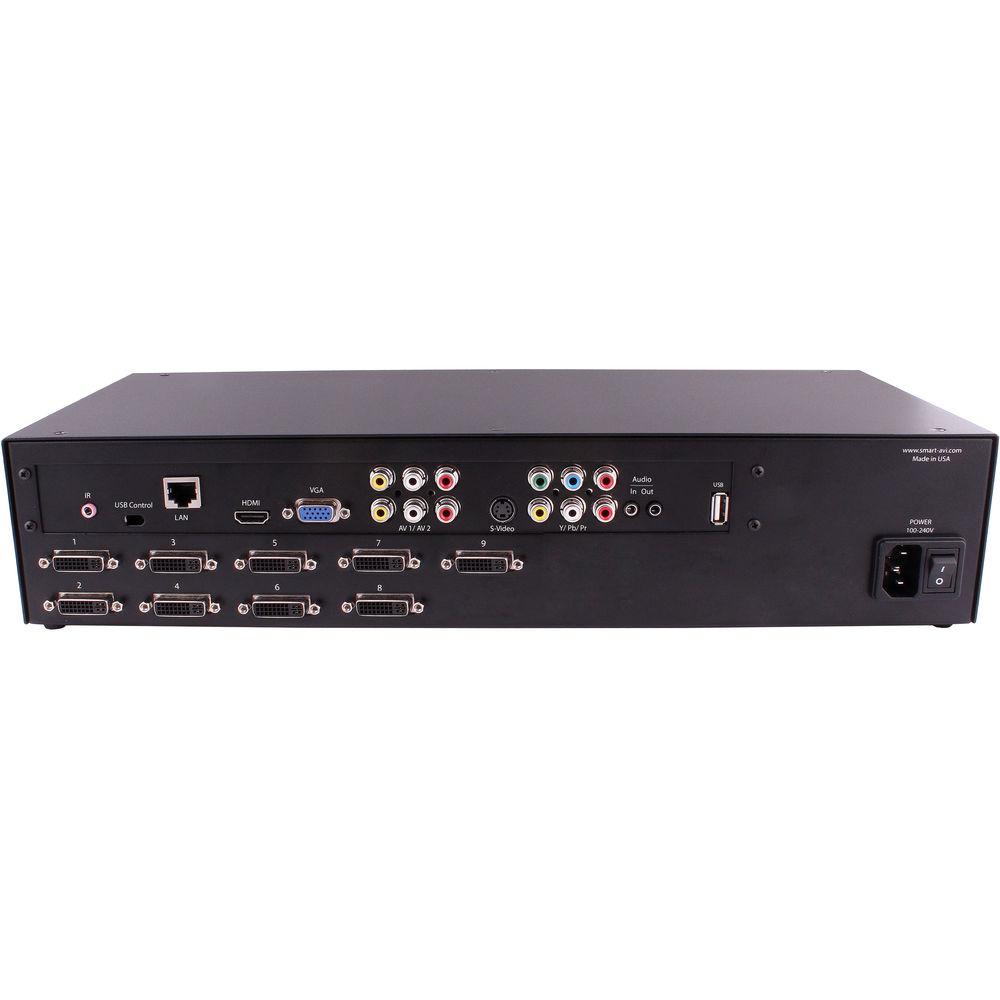 Smart-AVI EZWall-Pro 3 x 3 Multi-Format Video Wall Processor