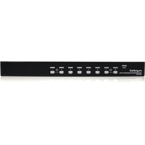 StarTech 8-Port 1U Rackmount DVI USB KVM Switch