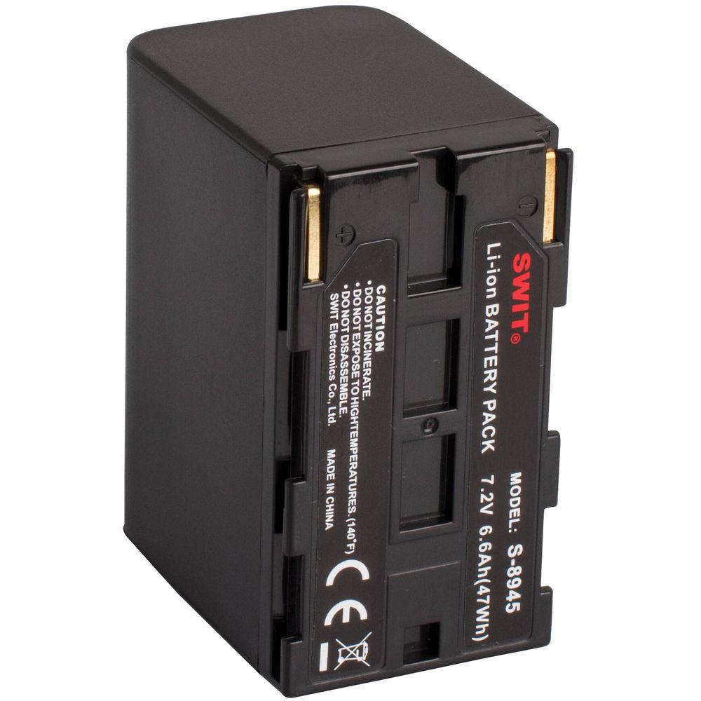 SWIT S-8945 7.2V, 47Wh Replacement Lithium-Ion DV Battery for Canon BP-945 970G Batteries