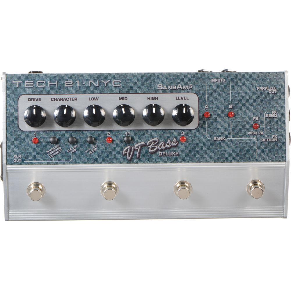 TECH 21 SansAmp VT Bass Deluxe Pedal