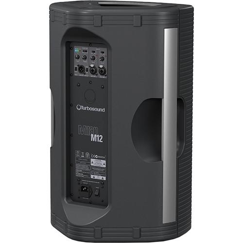 Turbosound Milan M12 1,100-Watt 2-Way 12" Powered Loudspeaker