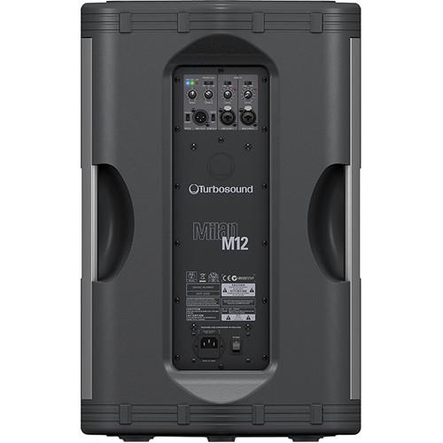 Turbosound Milan M12 1,100-Watt 2-Way 12" Powered Loudspeaker