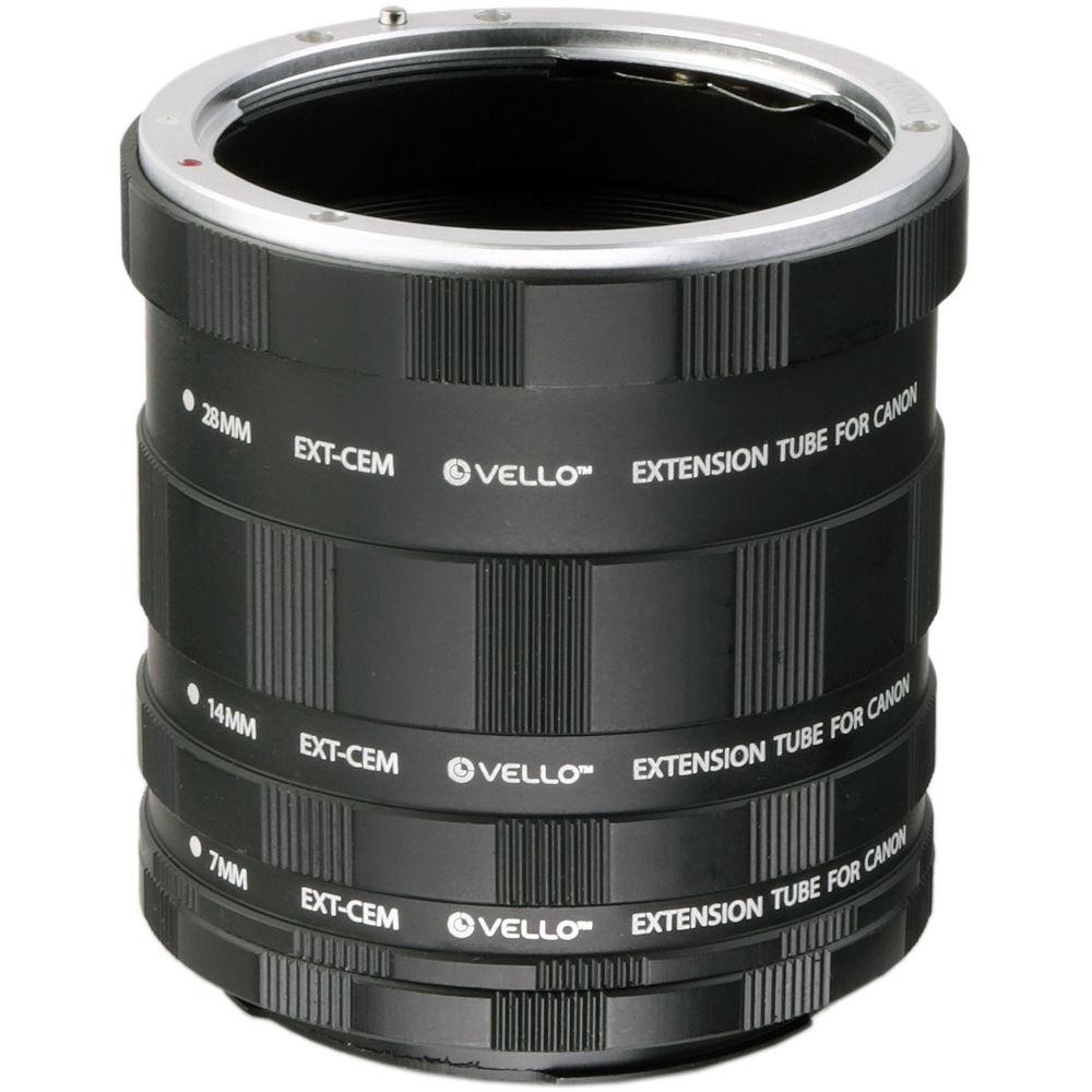 Vello Manual Extension Tube Set for Canon EF EF-S-Mount