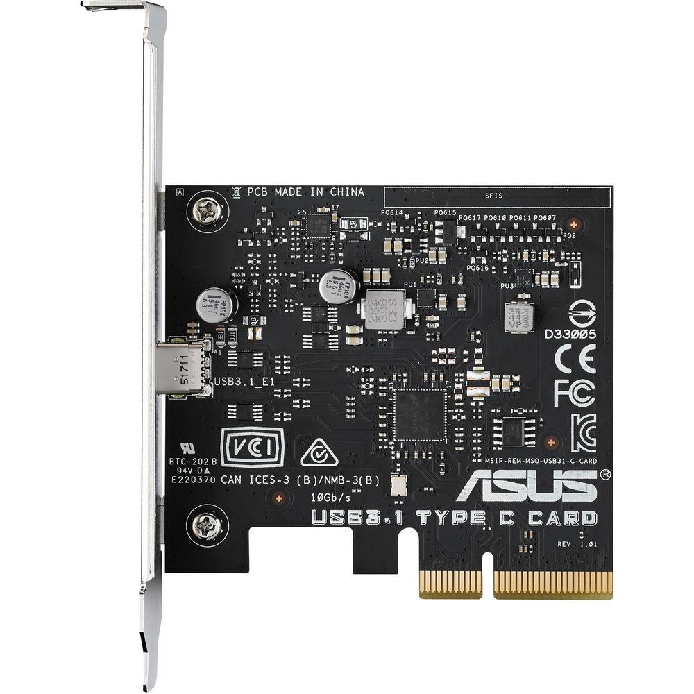 ASUS USB 3.1 Gen 2 Type C PCI Card, ASUS, USB, 3.1, Gen, 2, Type, C, PCI, Card