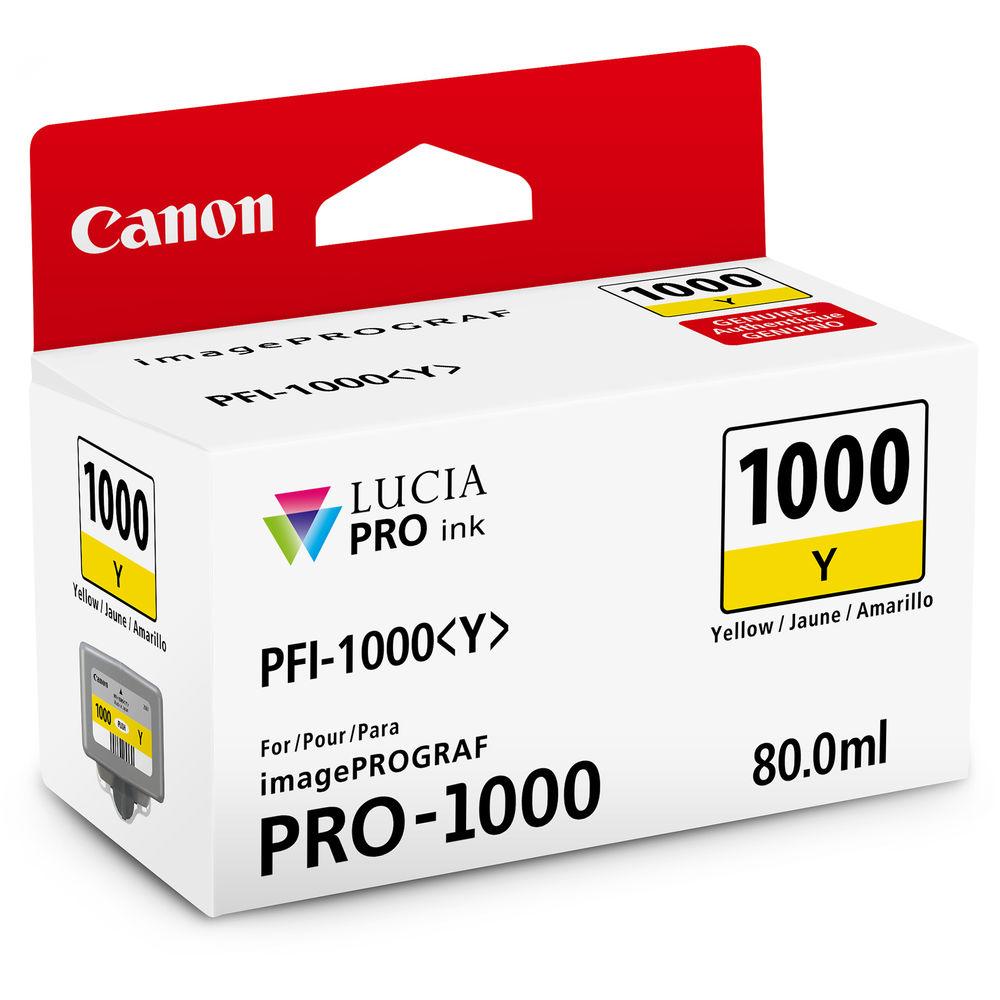 Canon PFI-1000 Y LUCIA PRO Yellow Ink Tank