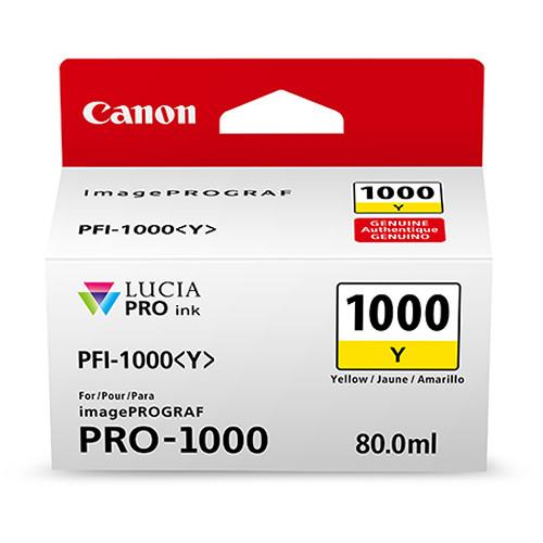 Canon PFI-1000 Y LUCIA PRO Yellow Ink Tank
