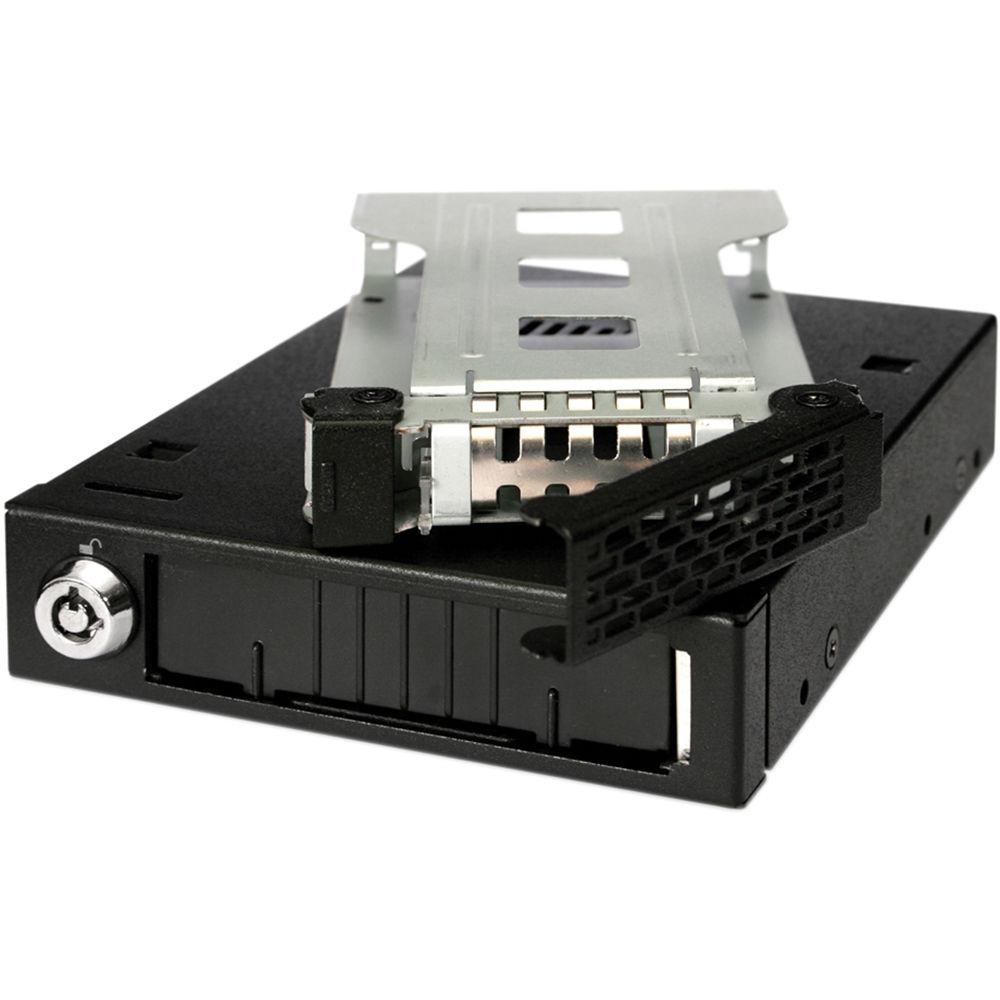 Icy Dock ToughArmor 2.5" SATA SAS HDD & SSD Mobile Rack for 3.5" Drive Bay