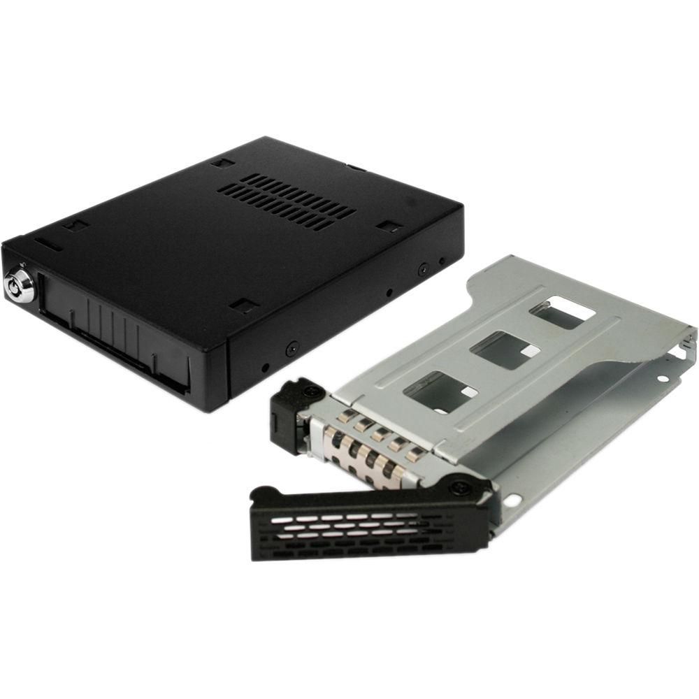 Icy Dock ToughArmor 2.5" SATA SAS HDD & SSD Mobile Rack for 3.5" Drive Bay