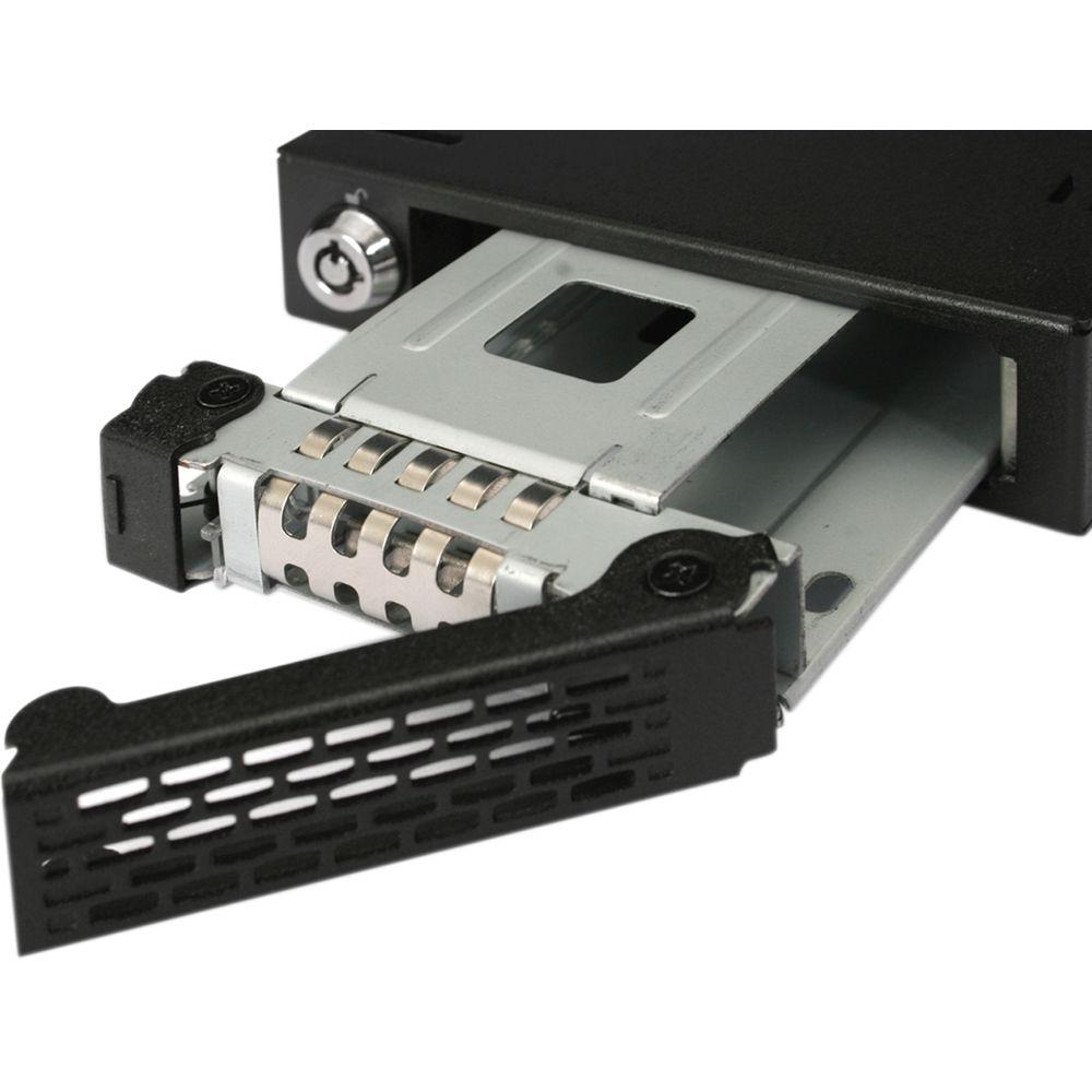 Icy Dock ToughArmor 2.5" SATA SAS HDD & SSD Mobile Rack for 3.5" Drive Bay