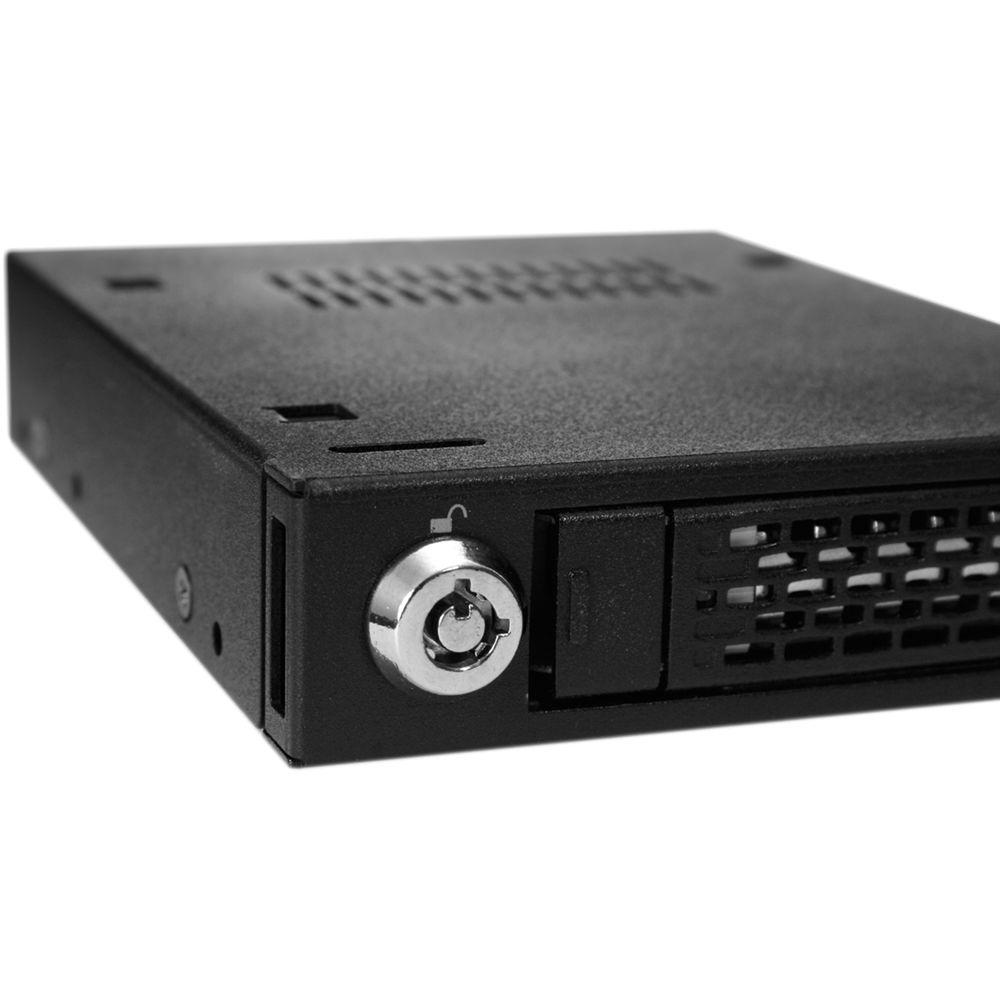 Icy Dock ToughArmor 2.5" SATA SAS HDD & SSD Mobile Rack for 3.5" Drive Bay