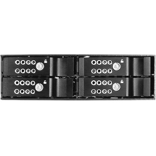 iStarUSA 5.25" to Four 2.5" SATA SAS Hot-Swap Rack