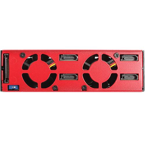 iStarUSA 5.25" to Four 2.5" SATA SAS Hot-Swap Rack