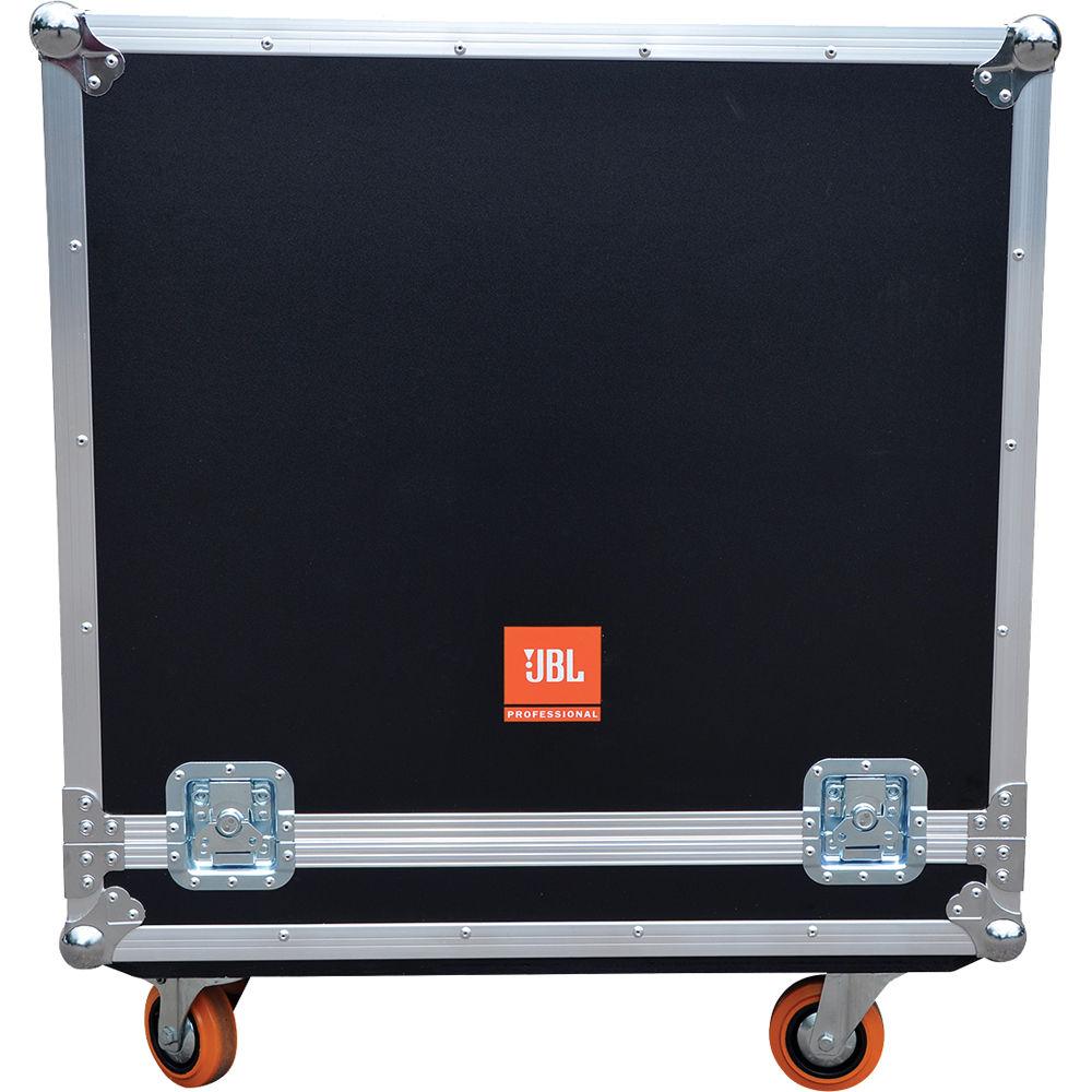 JBL BAGS PRX Flight Case with Orange Wheels for Two PRX715 Speakers