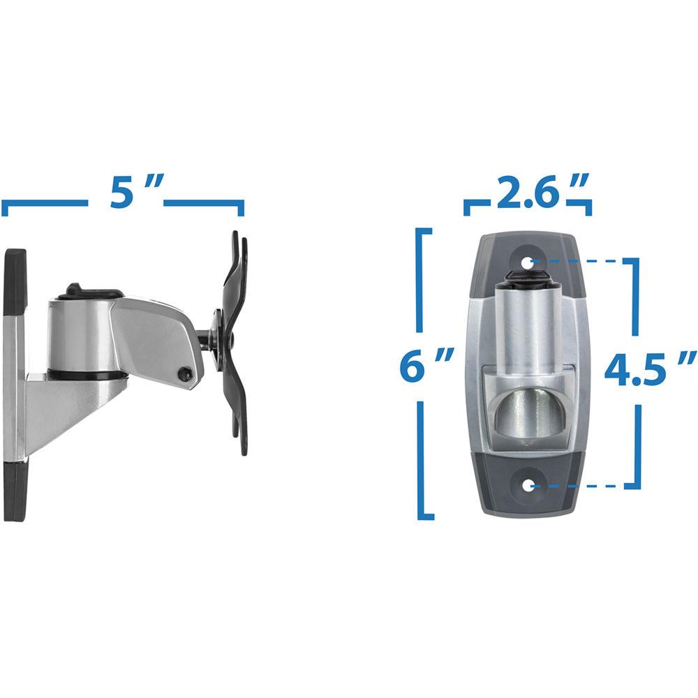 Mount-It! Quick Connect Single Monitor Wall Mount