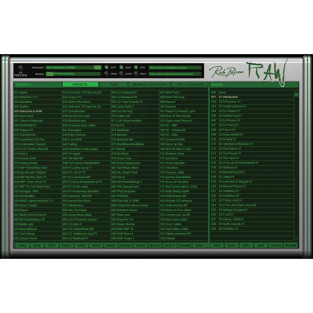 Rob Papen RAW - Phase Distortion Virtual Synthesizer