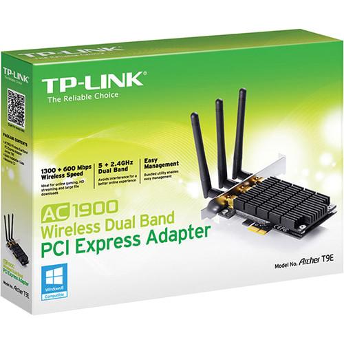 TP-Link Archer T9E AC 1900 Wireless Dual Band PCI Express Adapter