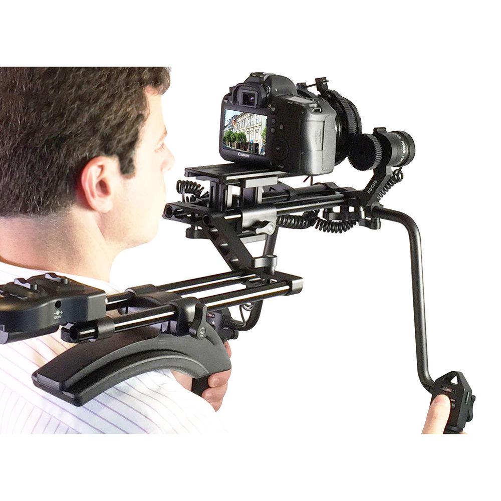 Vidpro MR-500 Motorized Follow Focus and Zoom Control DSLR Shoulder Rig