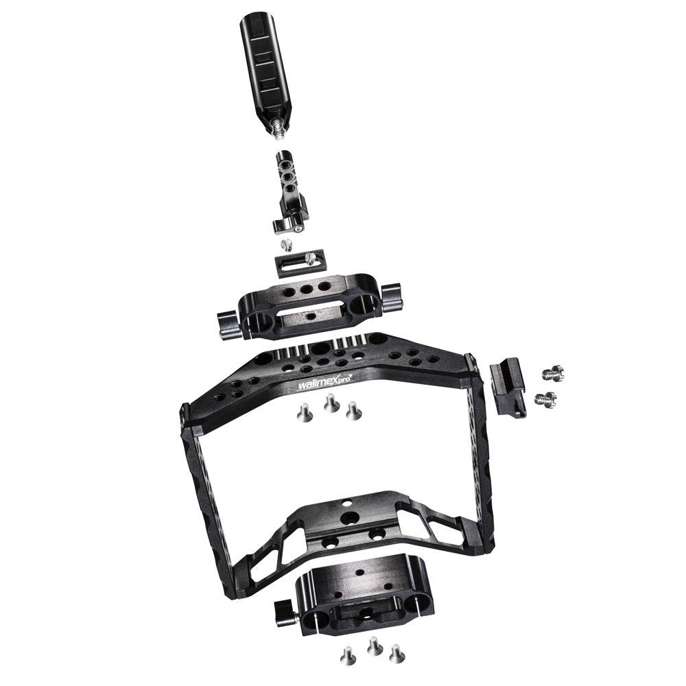 walimex Pro Aptaris Camera Cage for Blackmagic Cinema Camera, DSLRs & Mirrorless Cameras