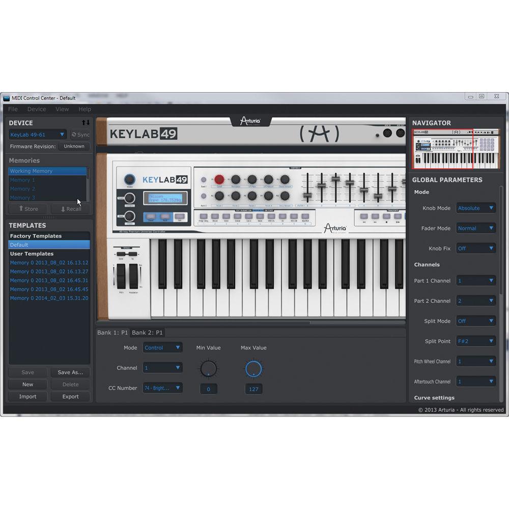 Arturia KeyLab 88 Hybrid 88-Key Controller