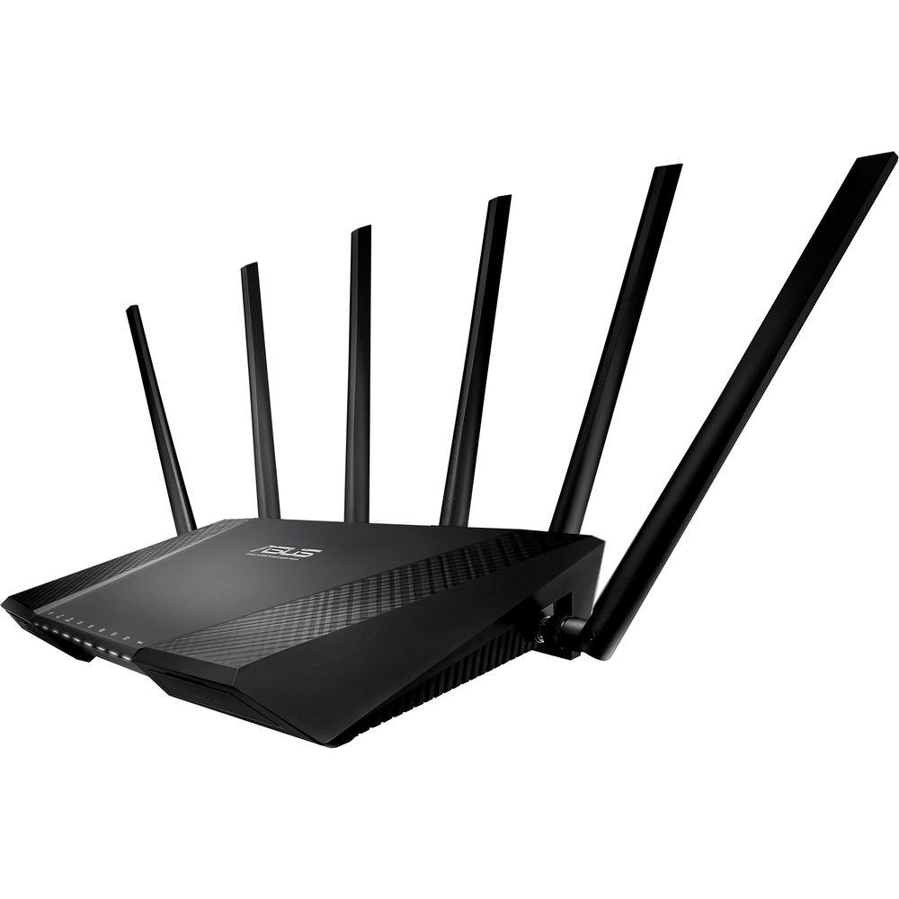 ASUS RT-AC3200 Tri-Band Wireless-AC3200 Gigabit Router, ASUS, RT-AC3200, Tri-Band, Wireless-AC3200, Gigabit, Router