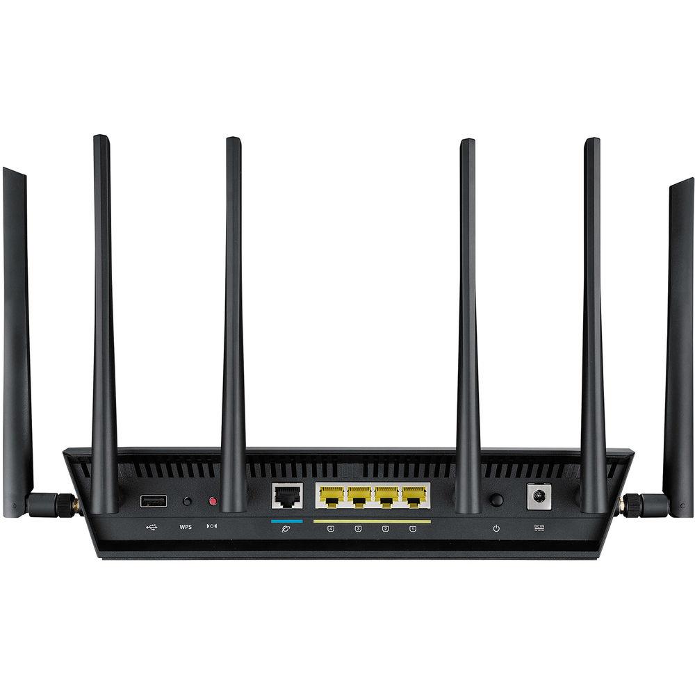 ASUS RT-AC3200 Tri-Band Wireless-AC3200 Gigabit Router, ASUS, RT-AC3200, Tri-Band, Wireless-AC3200, Gigabit, Router