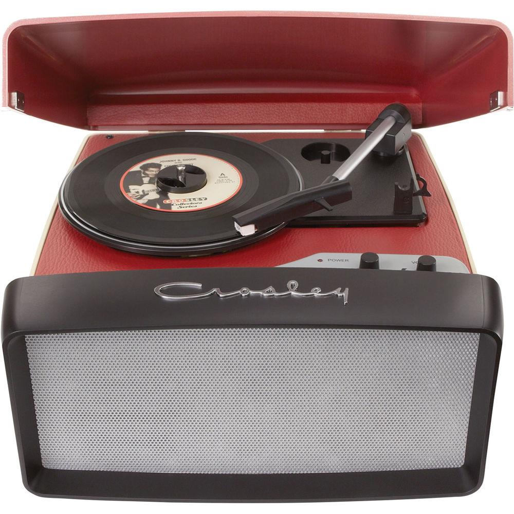 Crosley Radio Collegiate Portable Turntable with USB and Recording Software