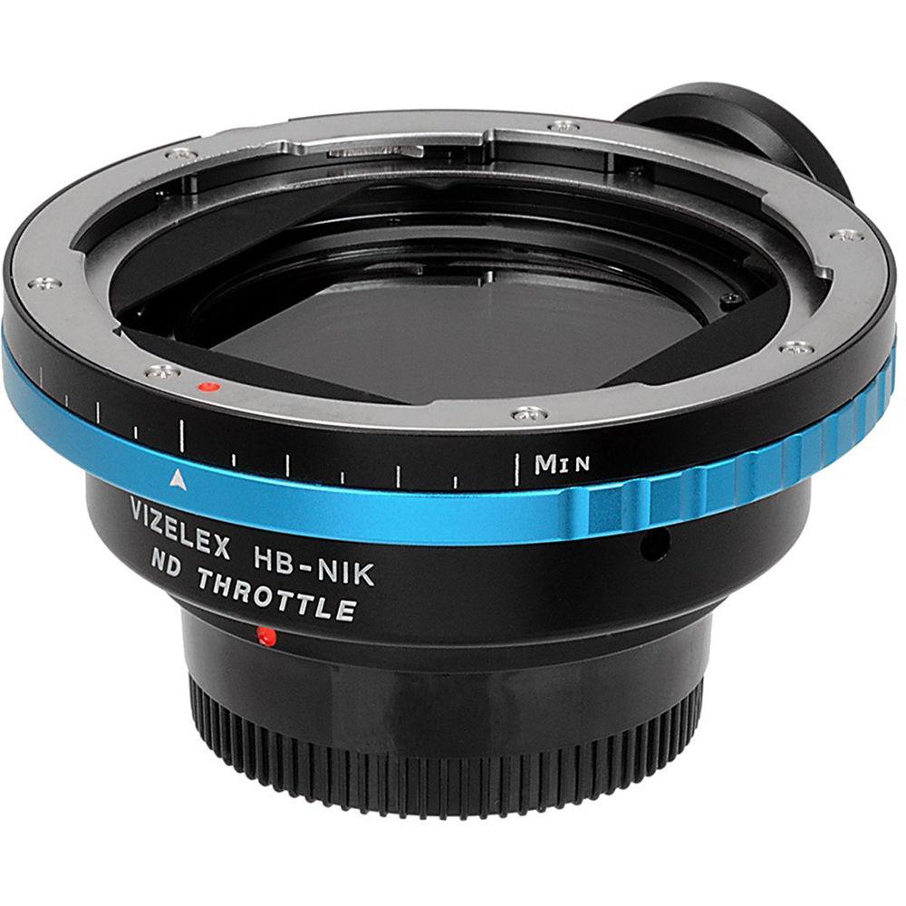 FotodioX Hasselblad V Lens to Nikon F Camera Vizelex ND Throttle Adapter