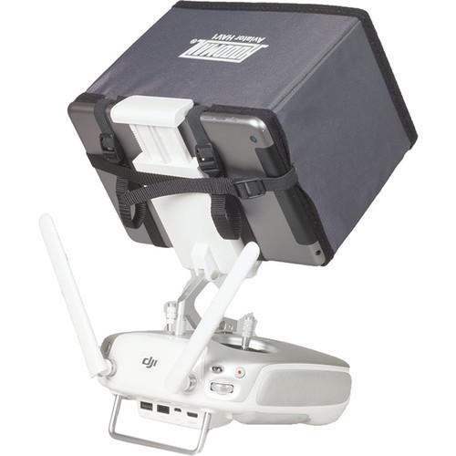 Hoodman HAV1 Drone Aviator Hood for iPad mini, DJI CrystalSky 7.85"