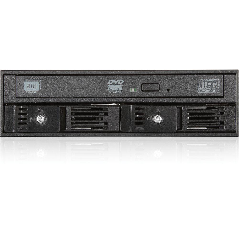 iStarUSA 5.25" to Slim ODD & 2 x 2.5" SATA 6 Gb s Tray-Less Hot-Swap Cage