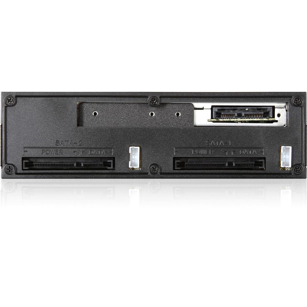 iStarUSA 5.25" to Slim ODD & 2 x 2.5" SATA 6 Gb s Tray-Less Hot-Swap Cage