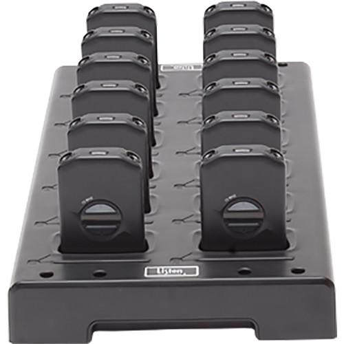 Listen Technologies LA-381-01 Intelligent 12-Unit Charging Tray