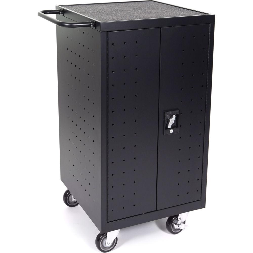 Luxor LLTP18-B 18 Tablet Laptop Charging Cart