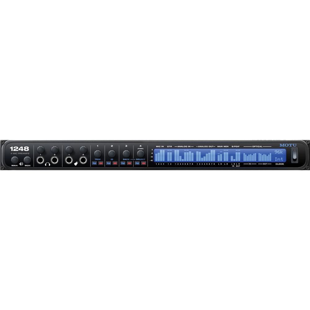 MOTU 1248 - Thunderbolt and USB Audio Interface With AVB Networking and DSP