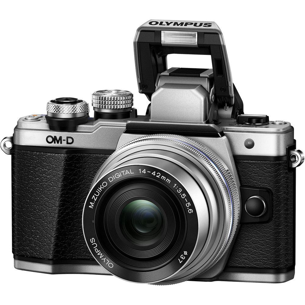 Olympus OM-D E-M10 Mark II Mirrorless Micro Four Thirds Digital Camera with 14-42mm EZ Lens