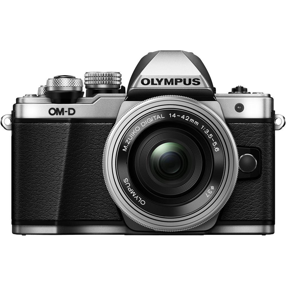 Olympus OM-D E-M10 Mark II Mirrorless Micro Four Thirds Digital Camera with 14-42mm EZ Lens