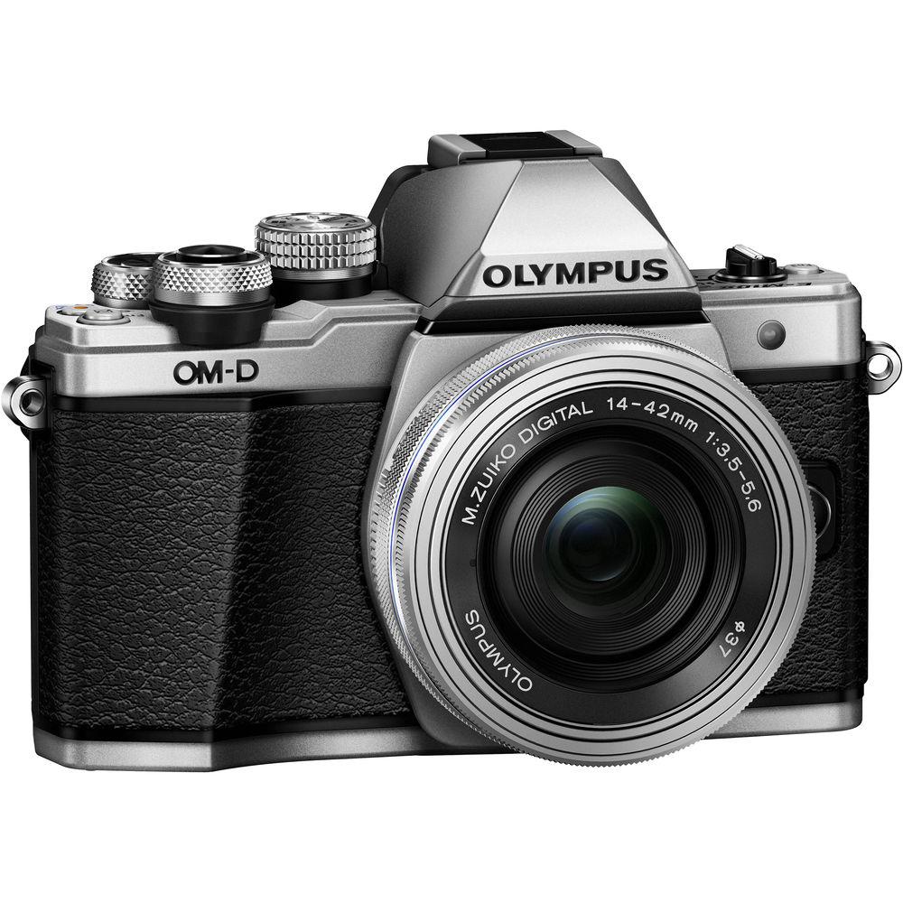 Olympus OM-D E-M10 Mark II Mirrorless Micro Four Thirds Digital Camera with 14-42mm EZ Lens