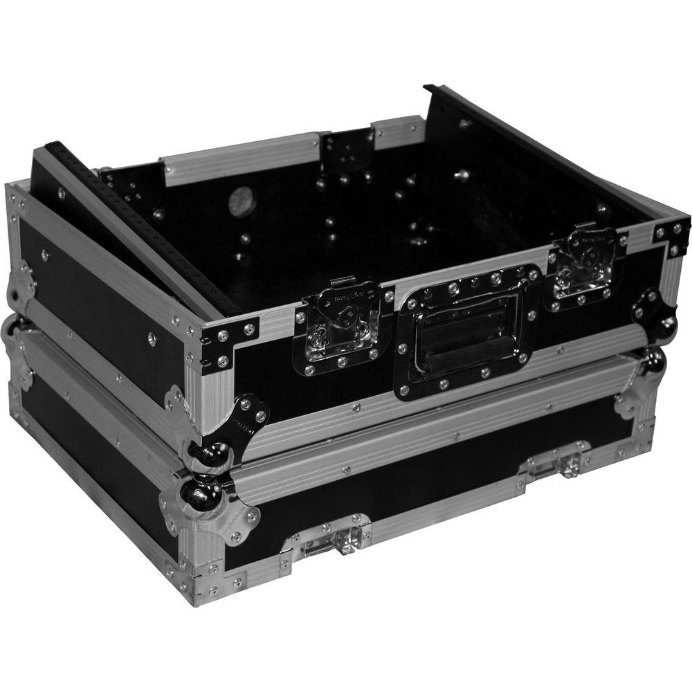 ProX XS-19MIX8U Signature Series 19" Slanted Rack Mount Mixer Case