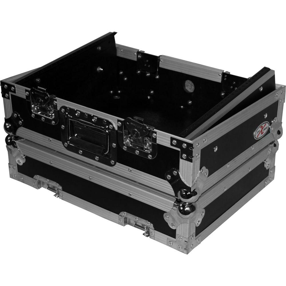ProX XS-19MIX8U Signature Series 19" Slanted Rack Mount Mixer Case