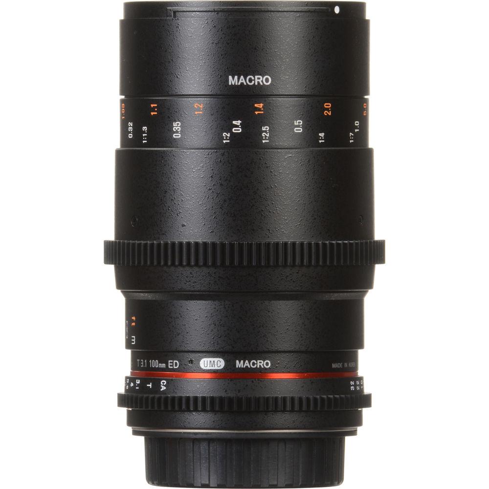 Rokinon 100mm T3.1 Macro Cine DS Lens for Sony E-Mount