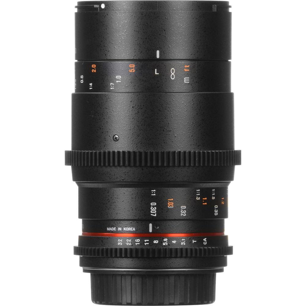Rokinon 100mm T3.1 Macro Cine DS Lens for Sony E-Mount