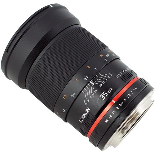 Rokinon 35mm f 1.4 AS UMC Lens for Micro Four Thirds Mount