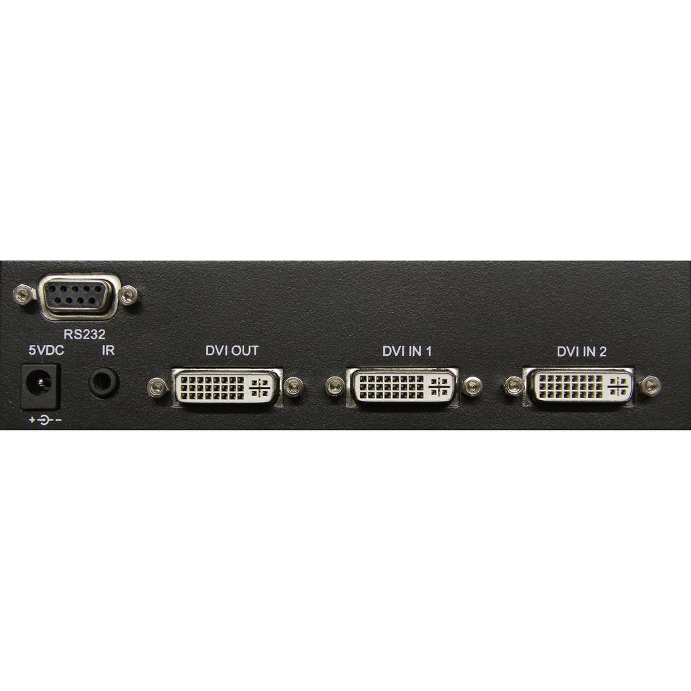 Rose Electronics Vista AV 2 x 1 DVI Video Switch