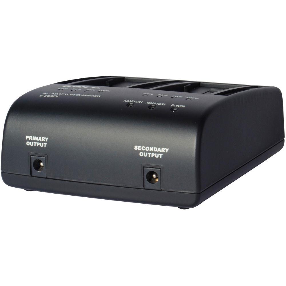 SWIT S-3602V Dual Charger Adapter for JVC BN-VF823 Battery