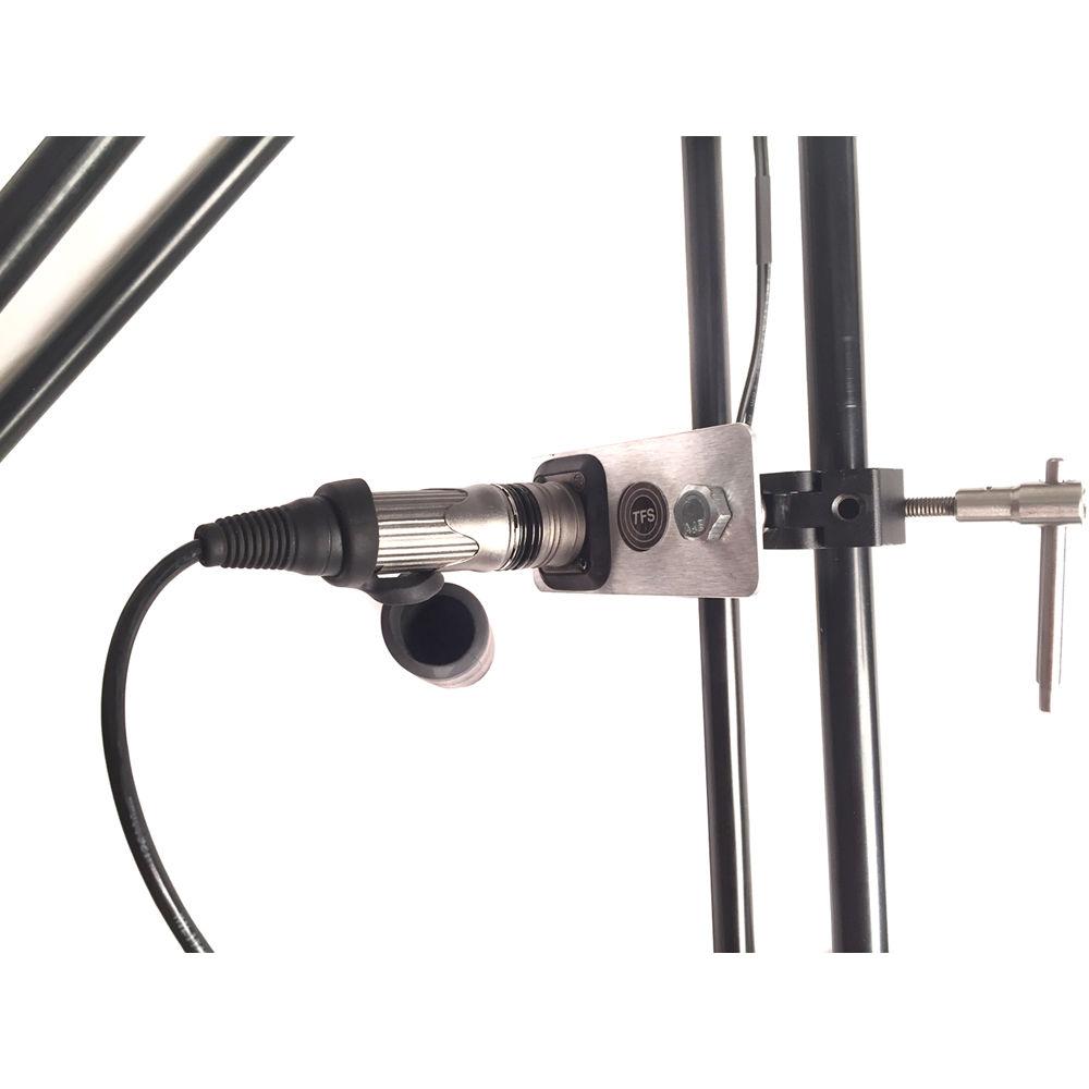 Tactical Fiber Systems Neutrik opticalCON DUO Cable Adapter with Tripod Clamp